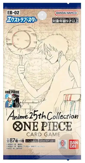 One Piece JPN Anime 25th EB-02 1 Busta CAR2633